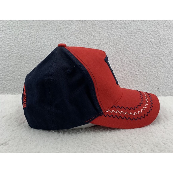 KV Sports RD Baseball Hat Mens Snapback OSFM Republica Dominica Flag Red Blue‎ - Picture 4 of 7